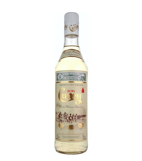 Ron Caney Carta Blanca Superior 3 Aos, 70 cl, 38 % Vol. (Rum), Kuba, Ron Caney Carta Blanca Superior lagert 3 Jahre in Eichenfssern, wodurch er sein sanftes Aroma erhlt. 
