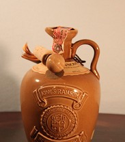 King`s Ransom 12 Years old Brown Ceramic Flagon 1970 43%vol, 75cl (Whisky)