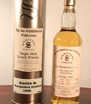 Signatory Vintage, Bruichladdich 19 Years Old The Un-Chillfiltered Collection 1989 46%vol, 70cl (Whisky)