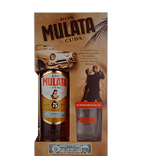 Ron Mulata Aejo 5 Aos Set mit Glas 38%vol, 70cl (Rum)